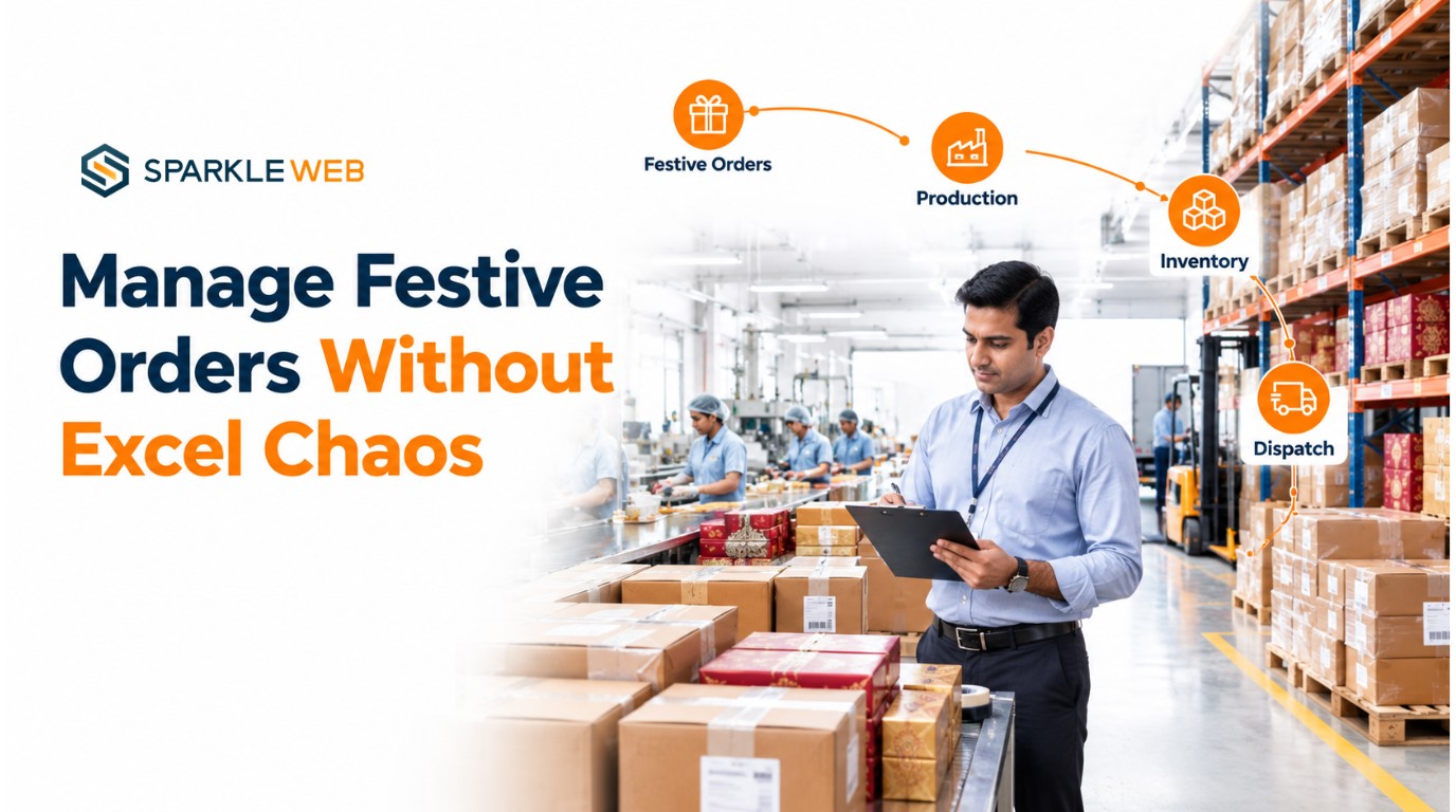 How to Manage Last-Minute Festive Orders, Production and Inventory Without Excel Chaos